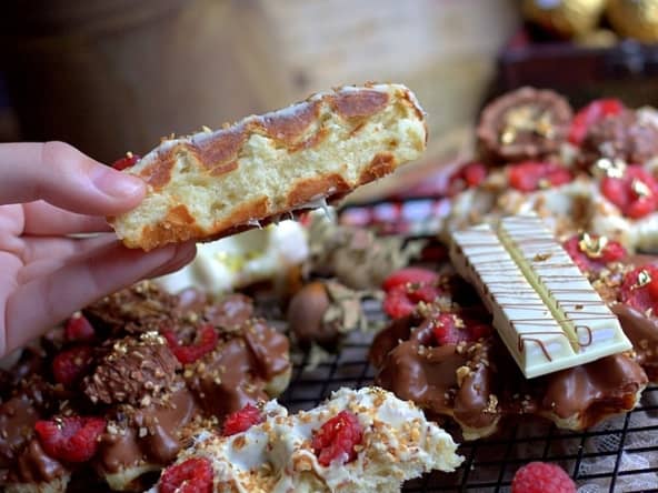 Gaufres moelleuses de la Chandeleur ou Mardi gras