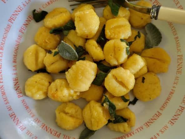 Gnocchi à la sauge