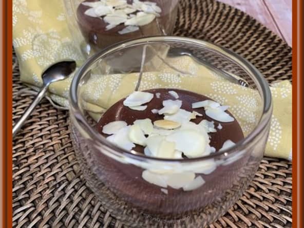 Panna cotta au chocolat IG bas