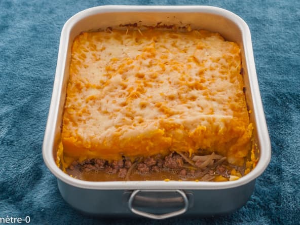 Parmentier au butternut et panais