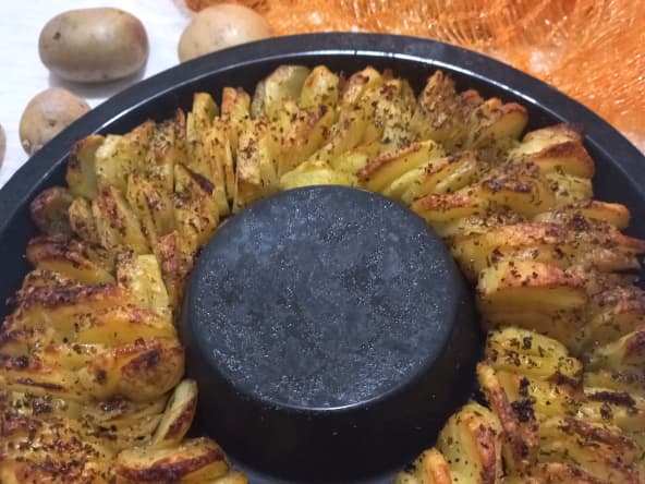 Gratin de pommes de terre façon chips