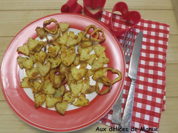 Coeurs de pommes de terre au four