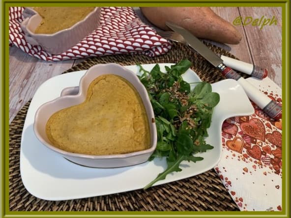 Flans de patate douce