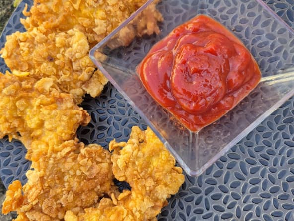 Tenders de poulet et sauce Buffalo pimentée