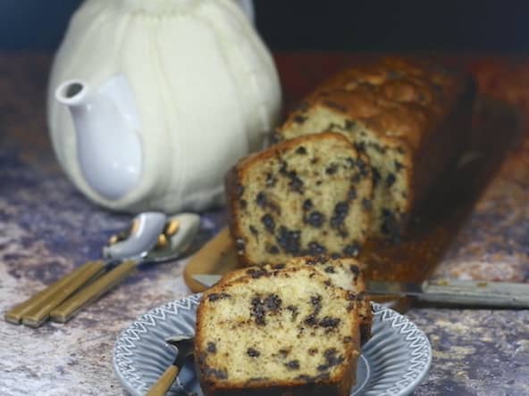 Cake banane chocolat