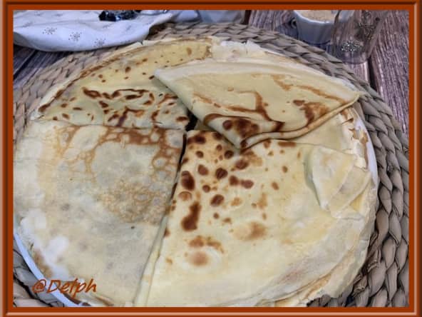 Crêpes du chef Philippe Etchebest