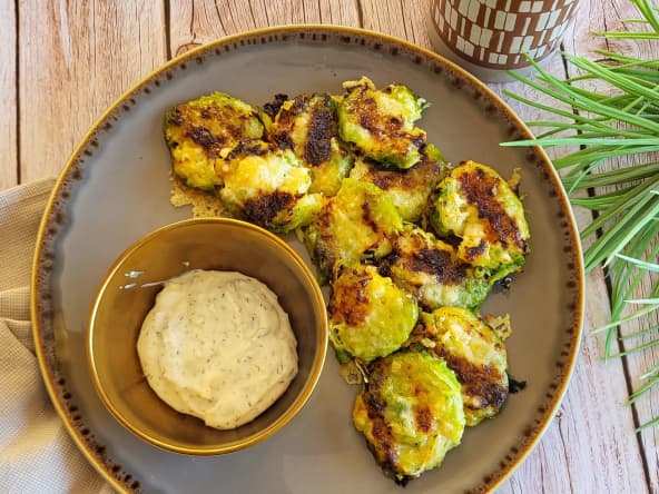 Choux de Bruxelles crispy