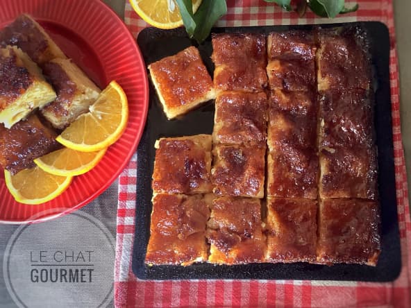 Gâteau grec à l’orange "Portokalopita"