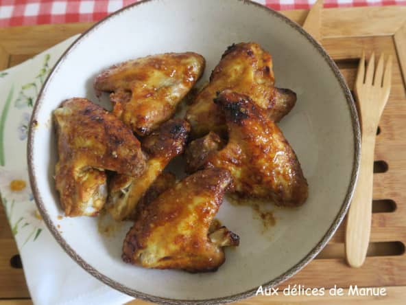 Ailes de poulet à la marinade sucrée salée épicée