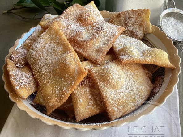 Oreillettes d'après un recette de Cyril Lignac