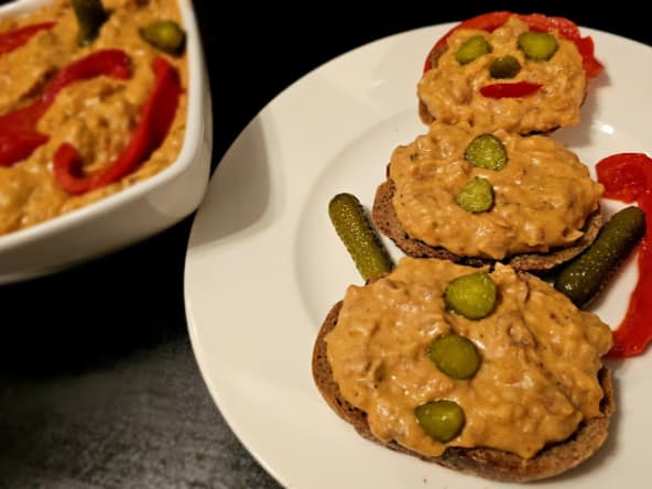 Purée de haricots cocos à l'oignon et à l'ail