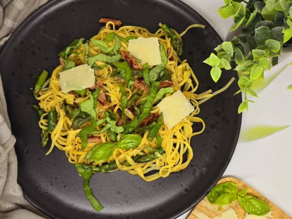 Linguines aux asperges