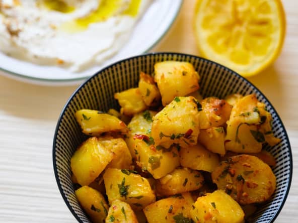 Pommes de terre à la libanaise "Batata harra"