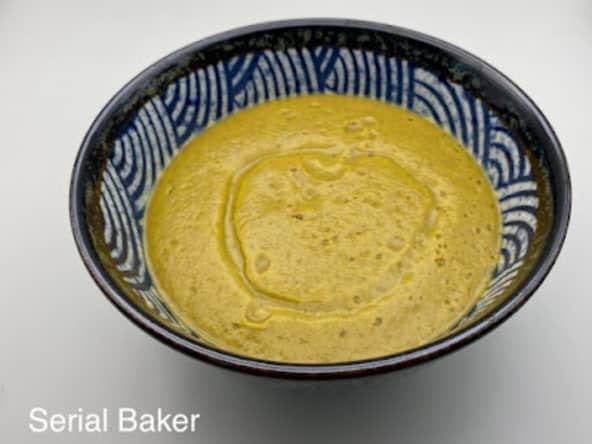 Velouté aux lentilles vertes