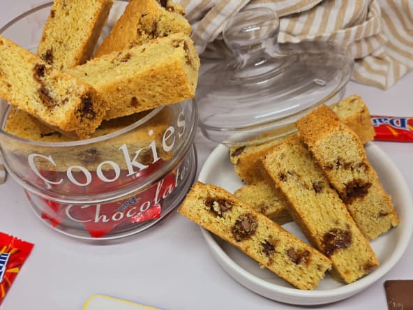 Barres de cookies au bonbon suédois Daim : une recette facile