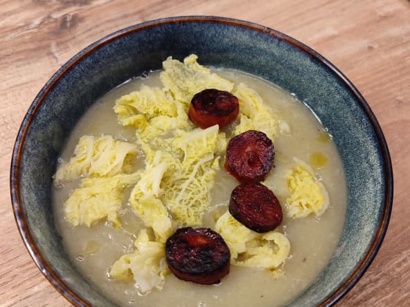 Caldo verde ou soupe verte portugaise