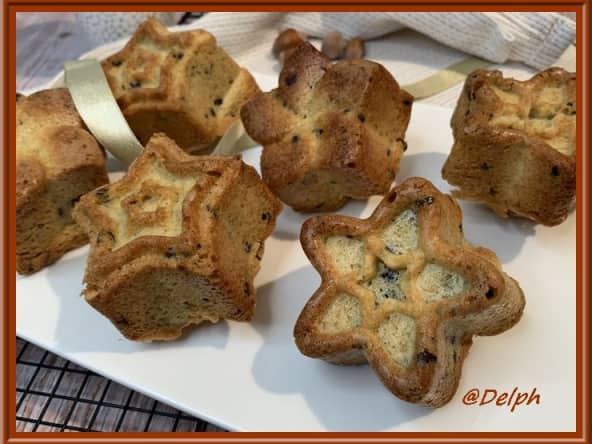 Petits gâteaux chocolat noisettes