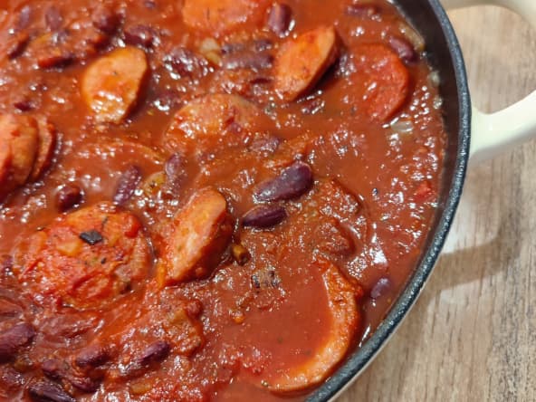 Haricots rouges à la cajun