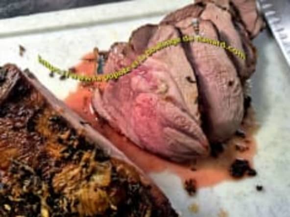 Gigot d’agneau confit cuisson basse température