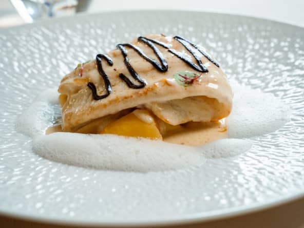 Fenouil confit au safran, cabillaud Skrei et beurre blanc : une recette du Chef Benjamin Chrétien