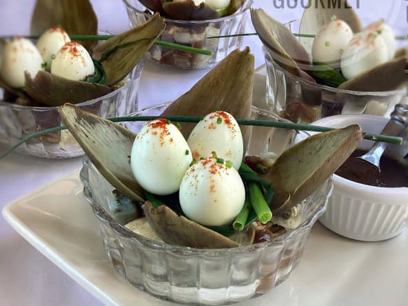 Verrines aux artichauts et aux œufs : une recette parfaite pour le printemps