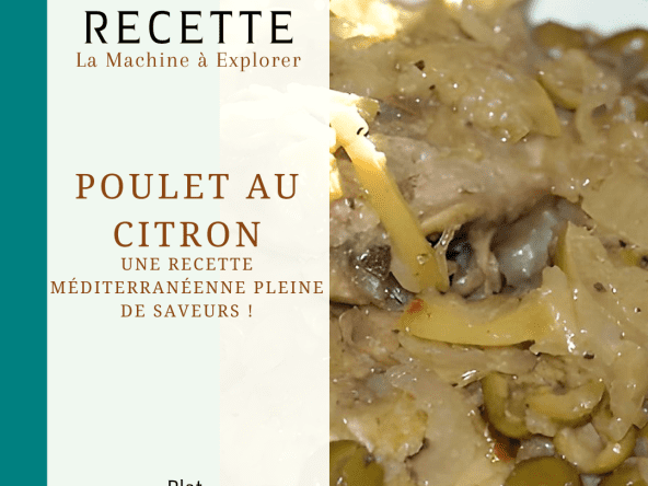 Poulet au citron confit et olives