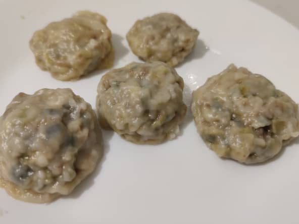 Bouchon réunionnais végétarien maison