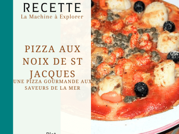 Pizza aux noix de Saint-Jacques 