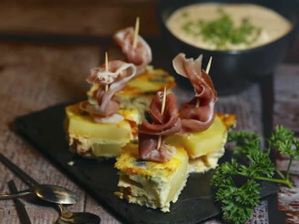 Tortillas pommes de terre et manchego