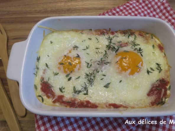 Œufs cocotte à l'italienne