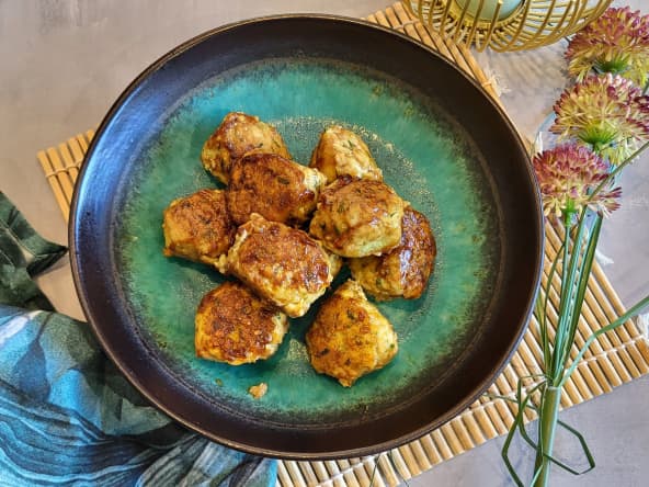 Boulettes de poisson façon Yakitori
