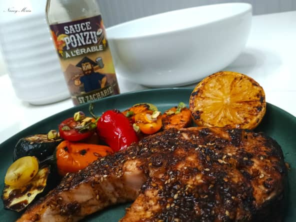 Darne de Saumon sauce à l’érable