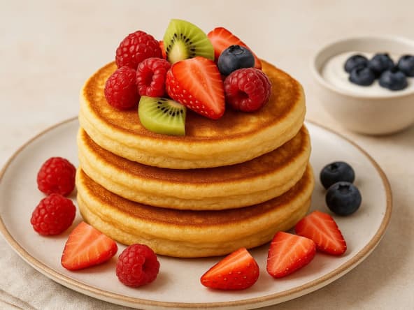 Le pancake healthy rapide et gourmand