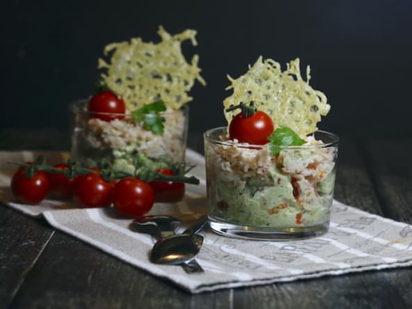 Féroce d’avocat au crabe