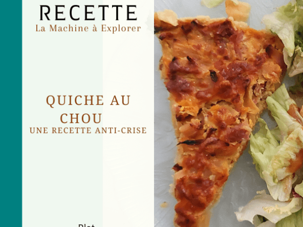 Quiche au chou blanc