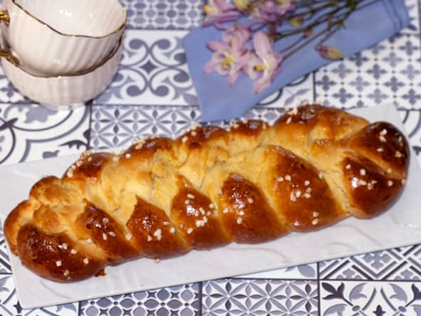Brioche au mascarpone et à la fleur d’oranger