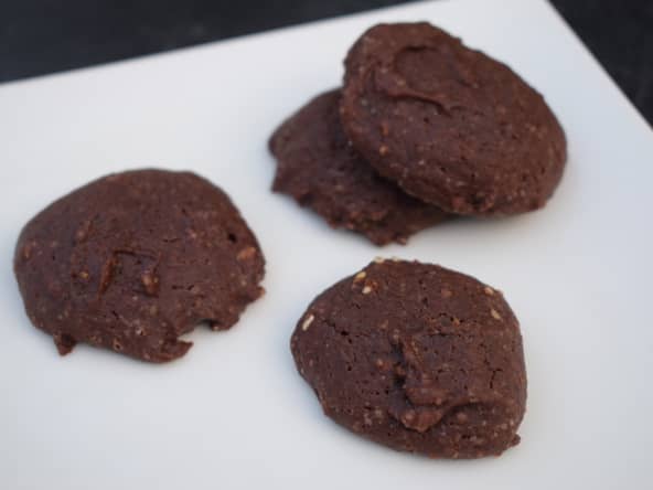 Cookies sésame et chocolat