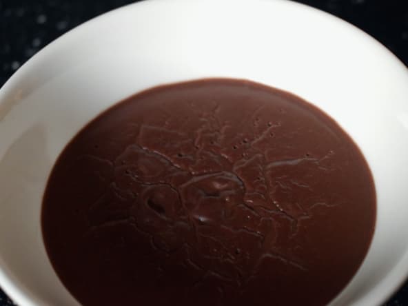 Crème orange et chocolat