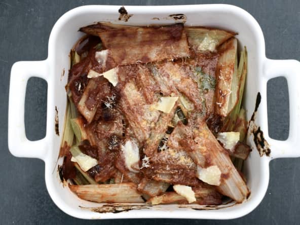 Gratin de côtes de blettes