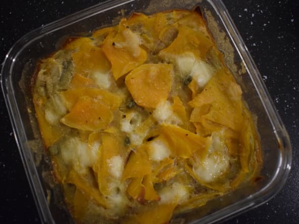 Invisible butternut, sauge et tomme de brebis