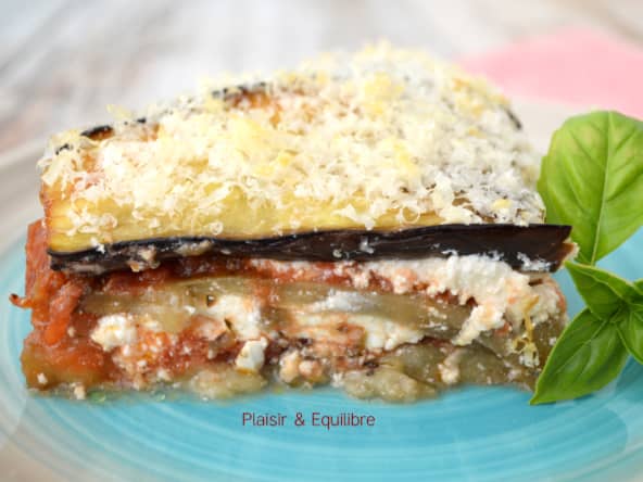 Aubergines à la ricotta façon parmigiana