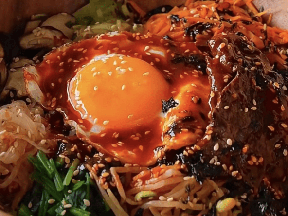 Bibimbap au boeuf