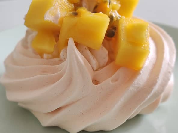 Pavlovas mangue, vanille et passion