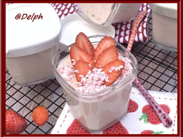 Yaourts à la fraise