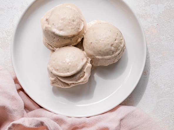 Glace à la banane healthy