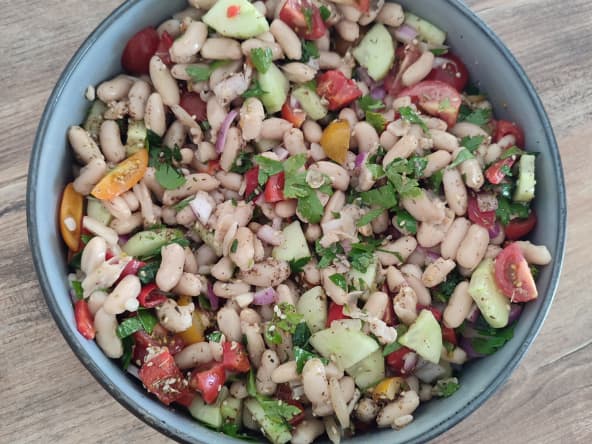 Taboulé de haricots blancs