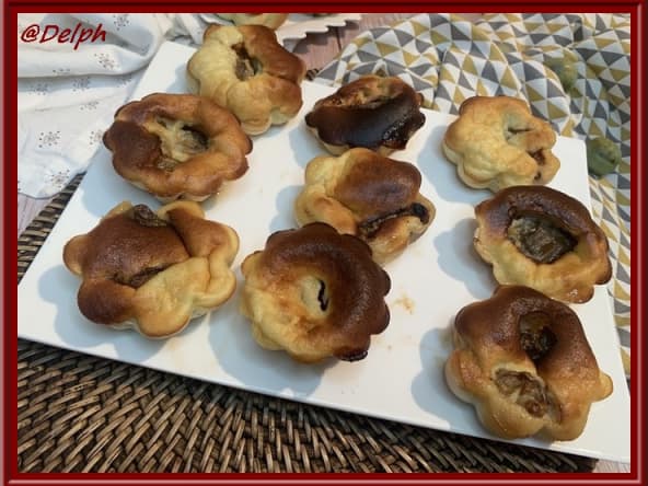 Petits clafoutis aux prunes