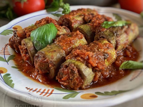 Courgettes farcies à l’italienne