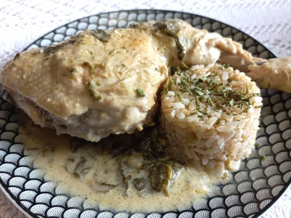 Poulet fafa de Laurent Mariotte