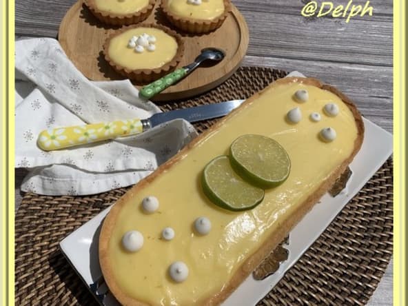 Tarte au citron vert